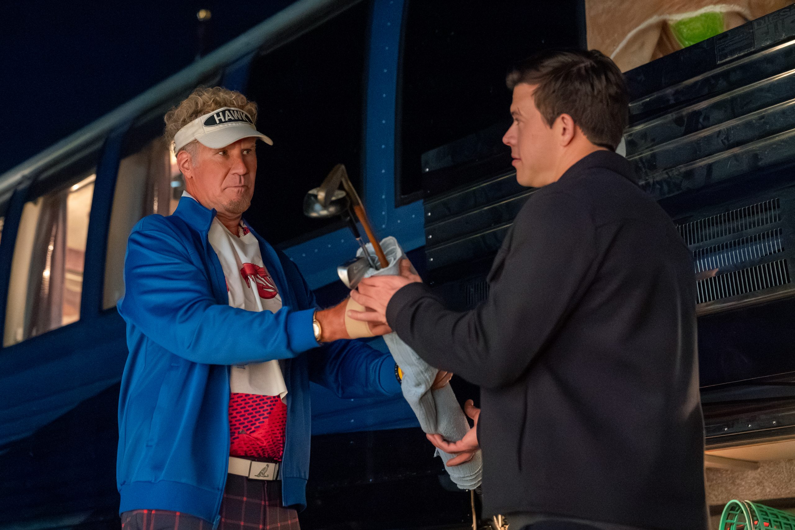 'The Hawk' Scores a Triple Bogey